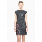 Платье без рукавов, облегающее, Vest Pichi Grey