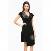 Платье с короткими рукавами, Vest Luisa