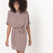Платье струящееся с принтом JUNLY DRESS