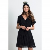 Платье из вышитой вуали POIS DRESS