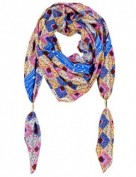 Палантин женские виск+шелк 110х188 D34-1153-05 (Eleganzza)