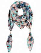 Палантин женские виск+шелк 110х188 D34-1153-11 (Eleganzza)