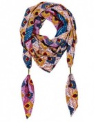 Палантин женские виск+шелк 110х188 D34-1153-17 (Eleganzza)