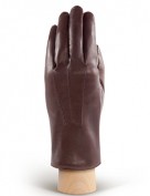 Перчатки мужские подкладка из шелка HP96000 mocca (Eleganzza)