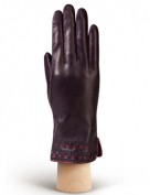 Перчатки женские 100% шерсть HP525 amethyst/cranberry (Eleganzza)