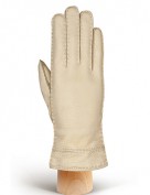Перчатки женские 100% шерсть HS630W beige (Eleganzza)