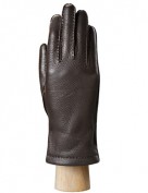 Перчатки женские 100% шерсть HS909L brown (Eleganzza)