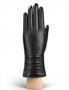 Перчатки женские 100% шерсть IS253 black (Eleganzza)