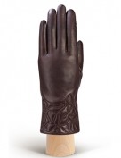 Перчатки женские 100% шерсть IS255 brown (Eleganzza)