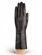Перчатки женские 100% шерсть IS259 black (Eleganzza)