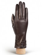 Перчатки женские 100% шерсть IS308 brown (Eleganzza)