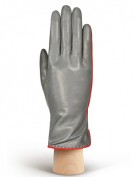 Перчатки женские 100% шерсть IS313L grey/orange (Eleganzza)