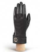 Перчатки женские 100% шерсть IS338 black (Eleganzza)