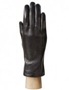Перчатки женские 100% шерсть IS375 black (Eleganzza)