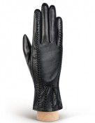 Перчатки женские 100% шерсть IS442 black (Eleganzza)