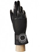 Перчатки женские 100% шерсть IS7042-D black (Eleganzza)
