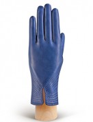 Перчатки женские 100% шерсть IS903 d.blue (Eleganzza)