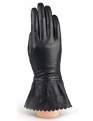 Перчатки женские 100% шерсть IS943 black (Eleganzza)