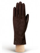 Перчатки женские 100% шерсть IS992 d.brown (Eleganzza)