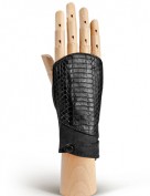 Перчатки женские без пальцев 260 black (Eleganzza)