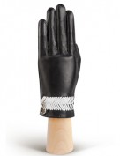 Перчатки женские без пальцев HP290 black/white (Eleganzza)
