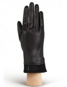 Перчатки женские без пальцев HP35 black (Eleganzza)
