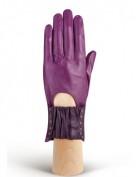 Перчатки женские без пальцев IS1008 d.violet (Eleganzza)