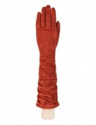 Перчатки женские длинные (шерсть и кашемир) IS02010 luggage (Eleganzza)