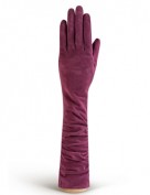 Перчатки женские длинные (шерсть и кашемир) IS02010 merlot (Eleganzza)