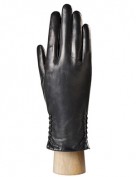 Перчатки женские натуральный мех (ягн) IS0424 black (Eleganzza)
