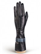 Перчатки женские (шерсть и кашемир) HP02075 black/grey (Eleganzza)