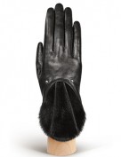 Перчатки женские (шерсть и кашемир) IS00200 black (Eleganzza)