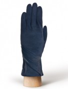 Перчатки женские (шерсть и кашемир) IS01310 d.blue (Eleganzza)