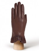 Перчатки женские (шерсть и кашемир) IS01818 d.brown (Eleganzza)