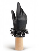 Перчатки женские (шерсть и кашемир) IS01900 black (Eleganzza)