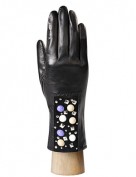 Перчатки женские (шерсть и кашемир) IS0312 black (Eleganzza)