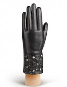 Перчатки женские (шерсть и кашемир) IS0325 black (Eleganzza)