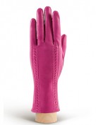 Перчатки женские (шерсть и кашемир) IS04509 fuchsia (Eleganzza)