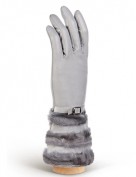 Перчатки женские (шерсть и кашемир) IS07010 grey (Eleganzza)