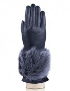 Перчатки женские (шерсть и кашемир) IS07500 black (Eleganzza)