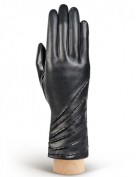 Перчатки женские (шерсть и кашемир) IS3035 black (Eleganzza)