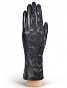 Перчатки женские (шерсть и кашемир) IS5039 black (Eleganzza)
