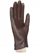 Перчатки женские (шерсть и кашемир) TOUCH IS02074 d.brown/d.violet (Eleganzza)