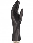 Перчатки женские (шерсть и кашемир) TOUCH IS04013 black/d.grey (Eleganzza)