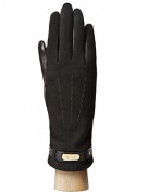 Перчатки женские подкладка из шелка HP09123 black (Eleganzza)
