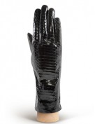 Перчатки женские подкладка из шелка HP210 black (Eleganzza)