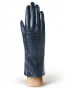 Перчатки женские подкладка из шелка HP60 navy blue (Eleganzza)