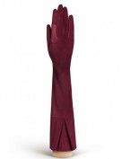 Перчатки женские подкладка из шелка IS02053 merlot (Eleganzza)