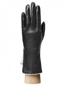 Перчатки женские подкладка из шелка IS120 black (Eleganzza)