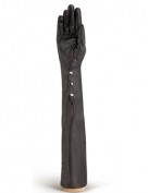 Перчатки женские подкладка из шелка IS12802 black (Eleganzza)